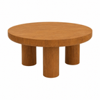 Table basse en bois de manguier – Naturel clair