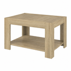 Table basse en bois avec éclairage LED intégrée