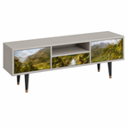 Meuble TV moderne - Sable - 170x59x41 cm