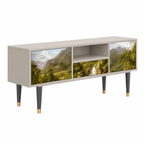 Meuble TV moderne - Sable - 170x59x41 cm