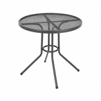 Ensemble de chaises de jardin réglables en couleur anthracite