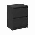 Table TV noire en bois, 40x35x54 cm
