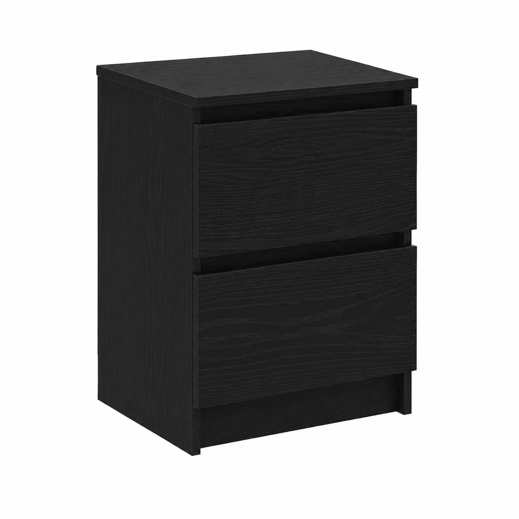 Table TV noire en bois, 40x35x54 cm