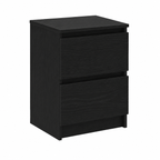 Table TV noire en bois, 40x35x54 cm