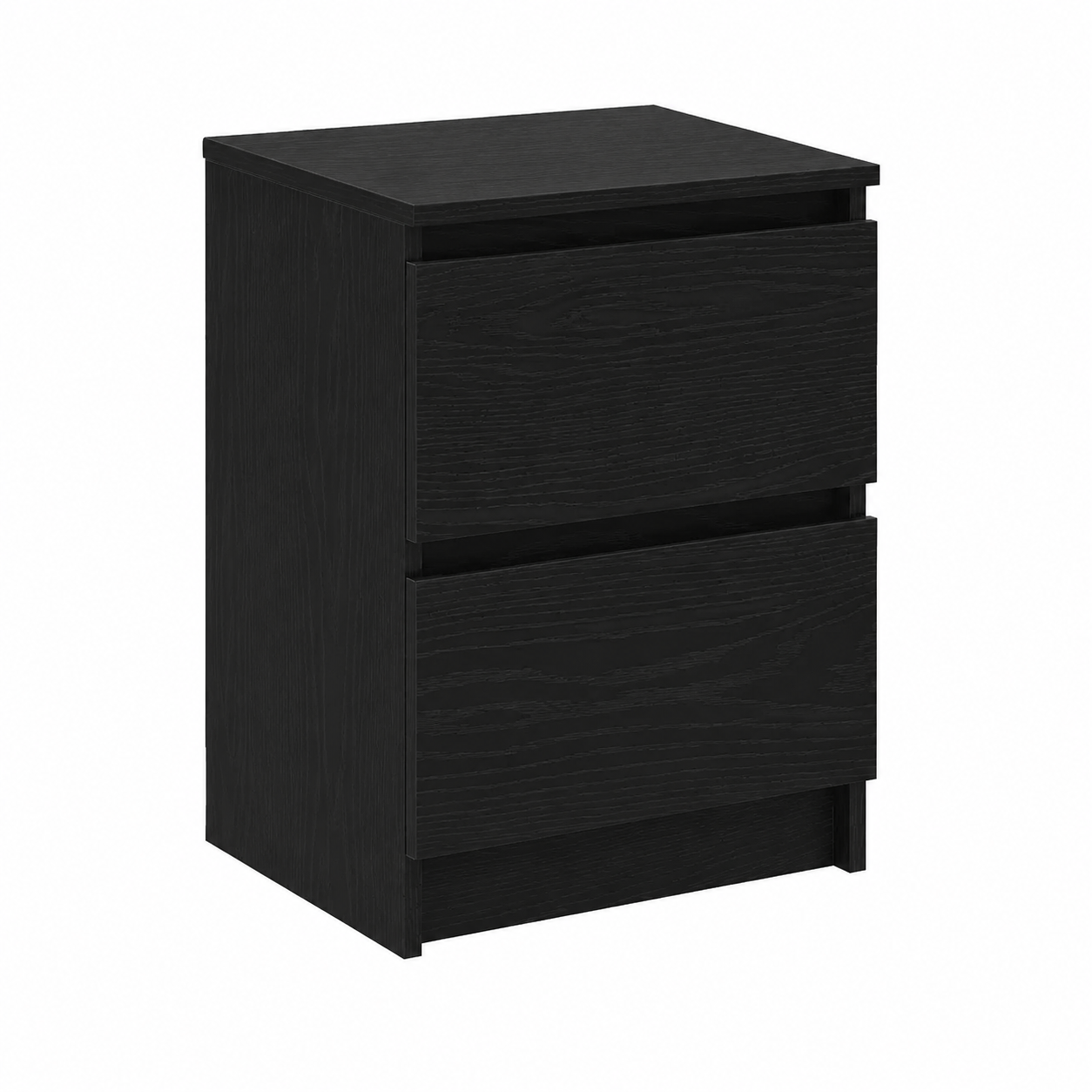 Table TV noire en bois, 40x35x54 cm