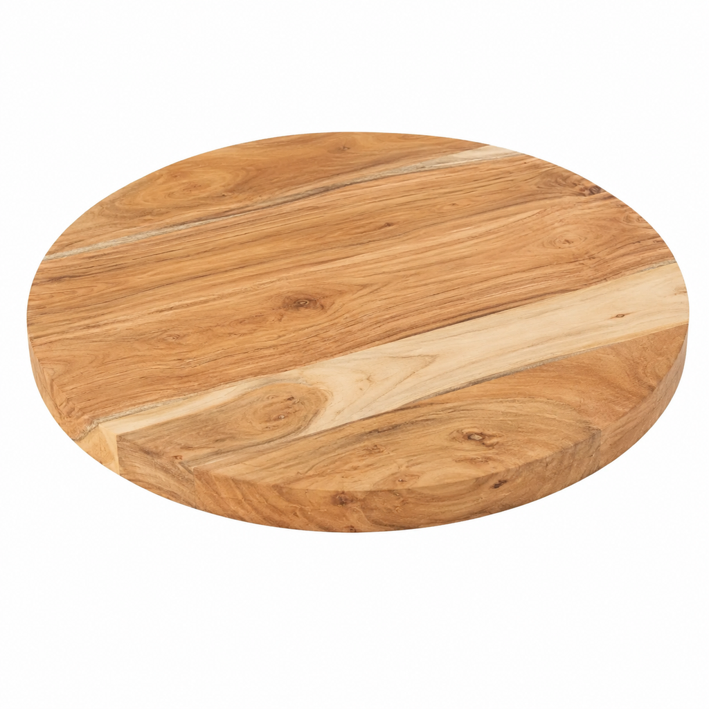 Table d'appoint en bois d'acacia massif 48x48x56 cm
