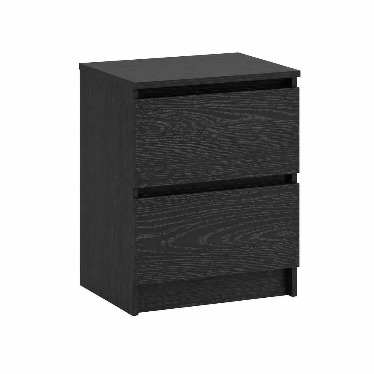 Table TV noire en bois, 40x35x54 cm