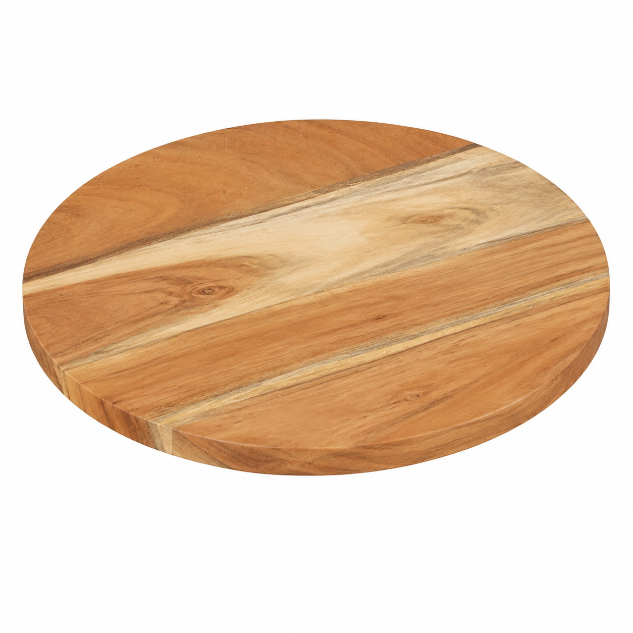 Table d'appoint en bois d'acacia massif 48x48x56 cm