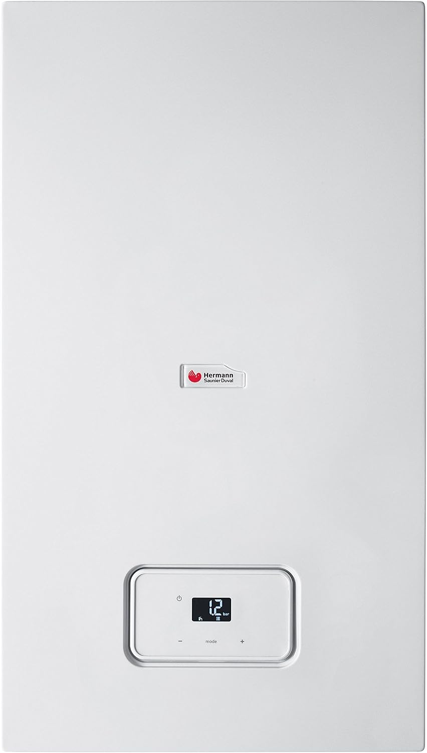Chauffage au gaz HERMANN SAUNIER DUVAL – 25 kW | Blanc, Chaudière à condensation – directive ERP